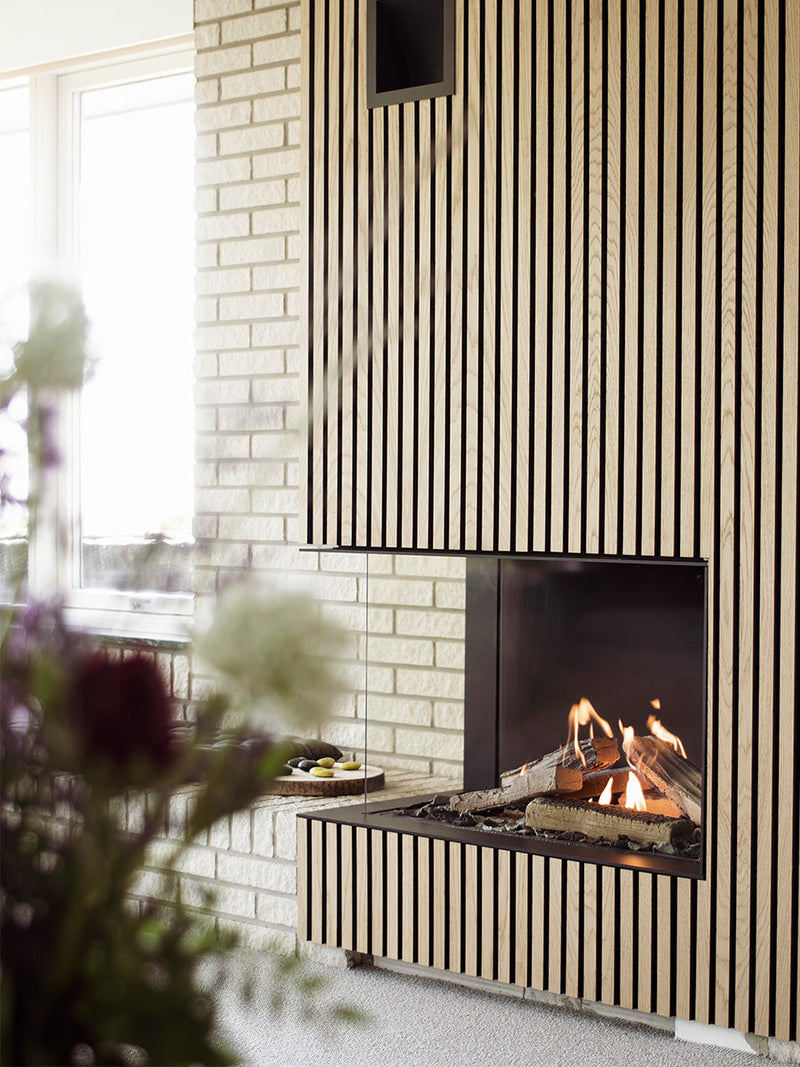 RAIS Visio Gas Fireplace Inserts Corner