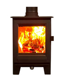Clock Sudbury Compact Classic Wood Burner