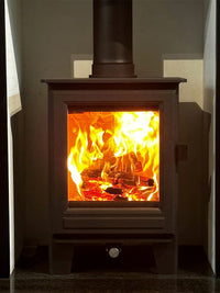 Clock Sudbury Compact Classic Wood Burner