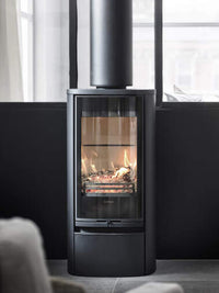 Contura 810G Wood Burning Stove with a Glass Door