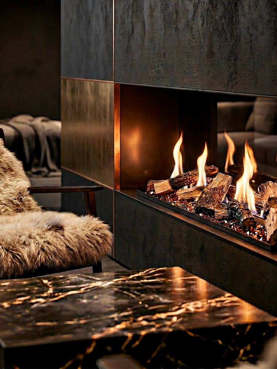 Decoflame LogicWood Linear 720 Bioethanol Burner
