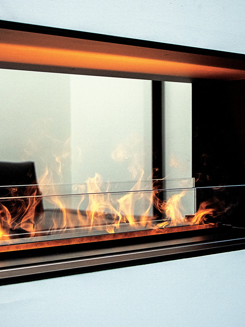 Decoflame Montreal 1000mm Tunnel Water Vapour Fire with Hybrid Mist