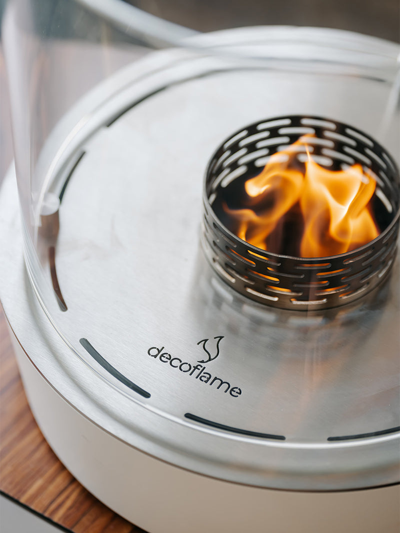 Decoflame Nice Round Tabletop Bioethanol Fire
