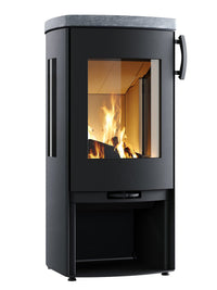 Heta Icon-Line Eclipse with Windows Wood Burning Stove