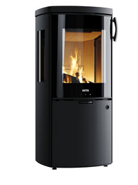 Heta Icon-Line Moderna Wood Burning Stove with Windows