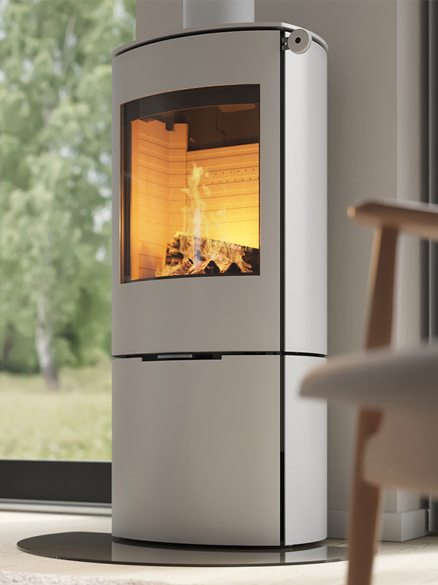 RAIS Caro 110 Gas Fire with a Steel Door