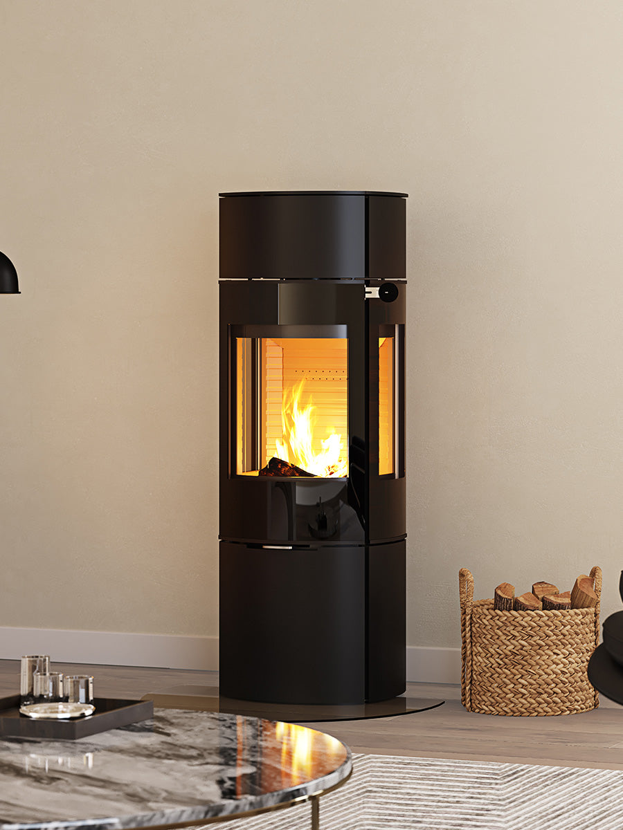 RAIS Caro 130 Gas Fire with a Glass Door