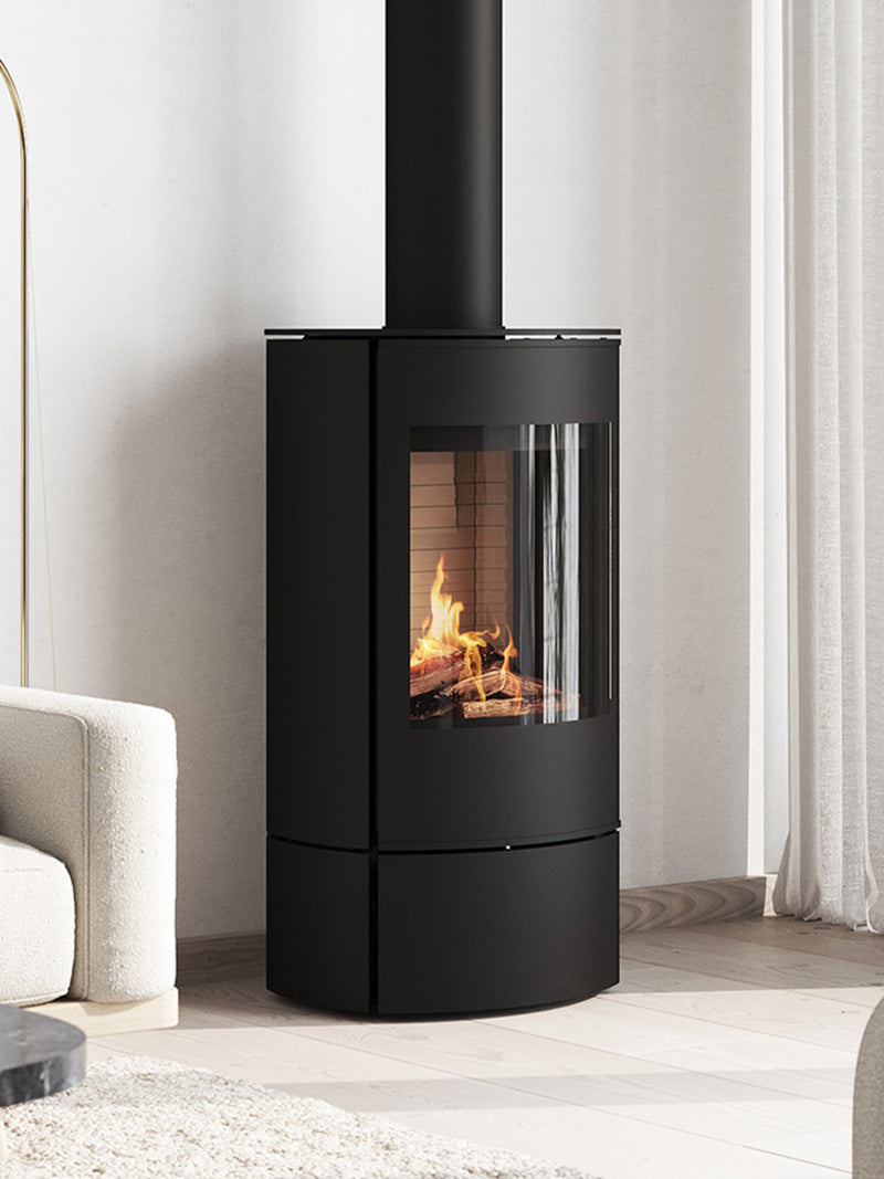 RAIS Caro 130 Bioethanol Fireplace with a Steel Door