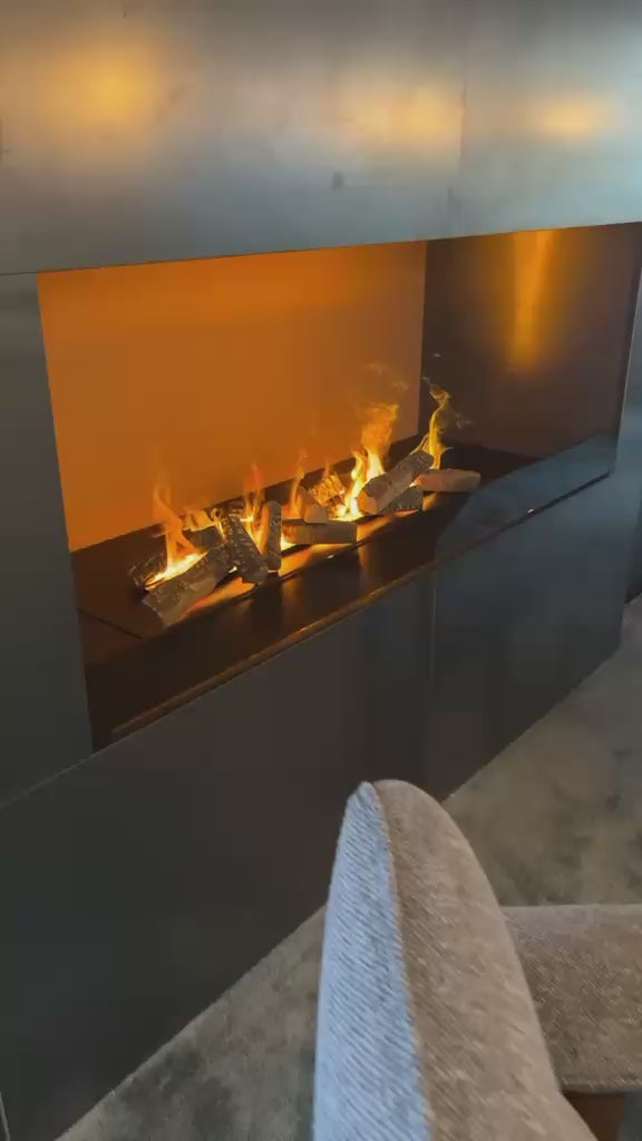 Decoflame Hybrid Mist Water Vapour Burner Installation
