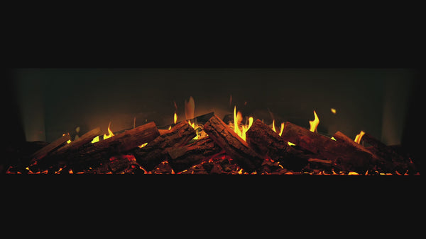 TrueFlame 3DX Electric Fire Plain Background