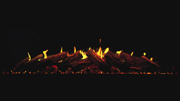 TrueFlame 3DX Electric Fire Black Background