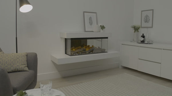 British Fires Brockenhurst Electric Fire Suite