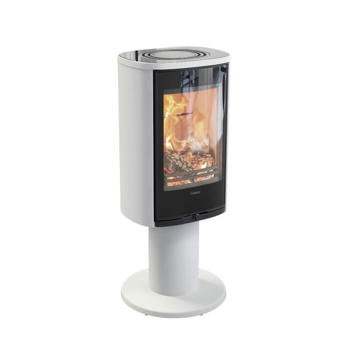 870G White Glass Top
