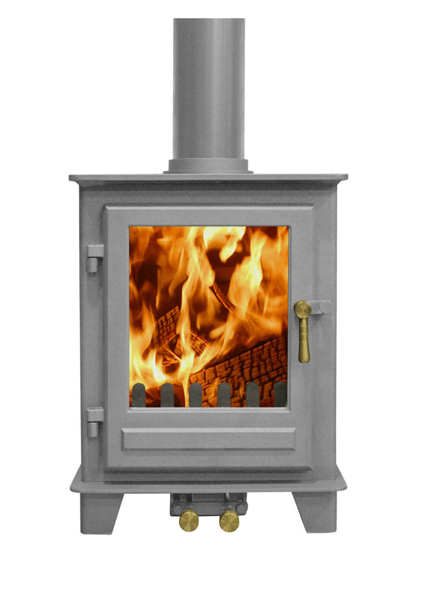 Clock Blithfield Compact 5 Light Metallic Grey