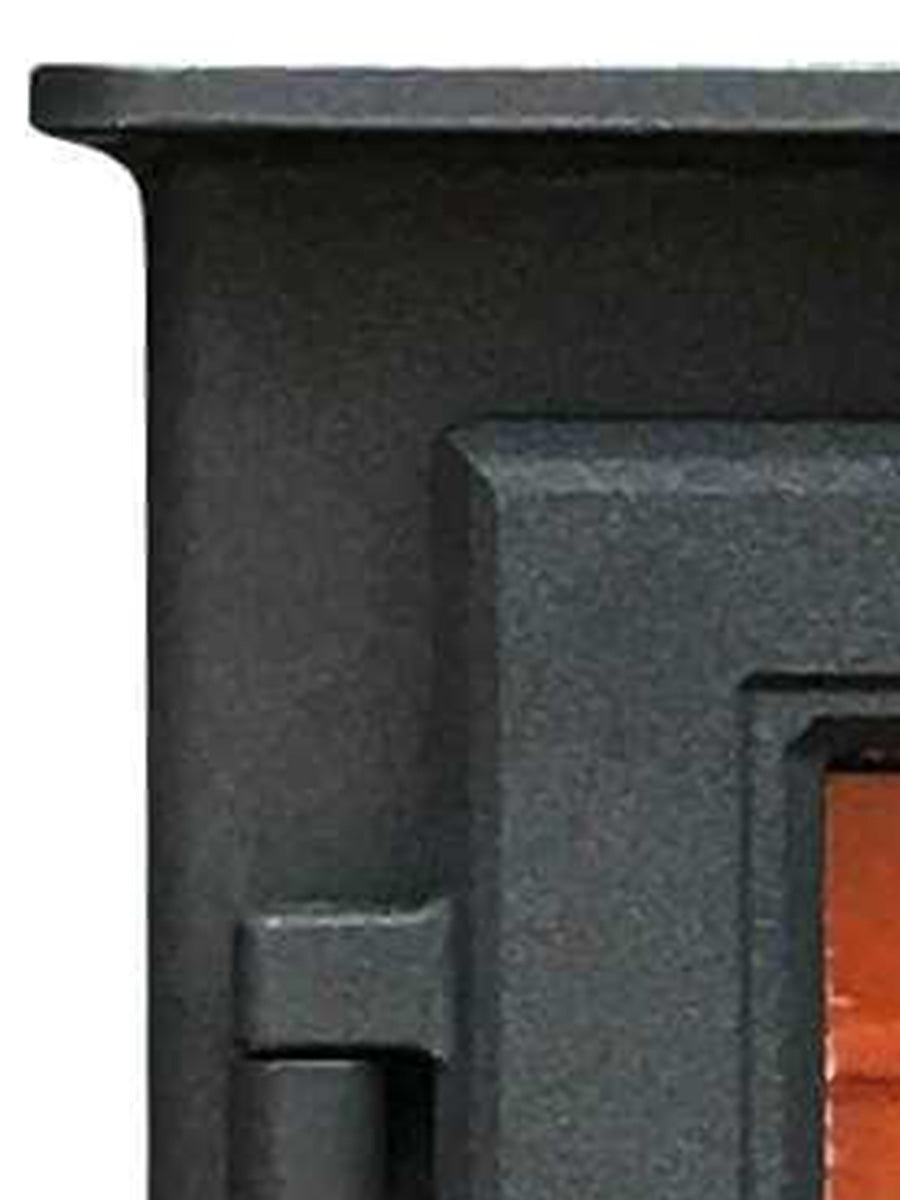 Clock Sudbury Compact Classic Metallic Black
